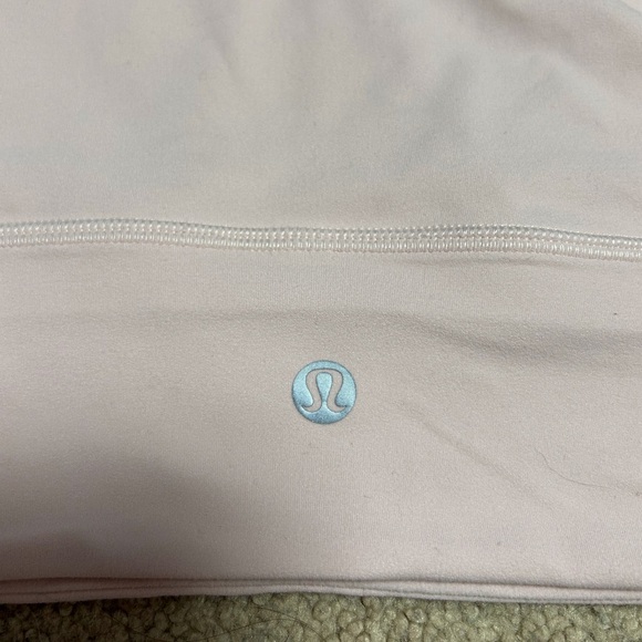 PINK Lululemon align asymmetrical bra. Light support, a/b cup. - Picture 5 of 6